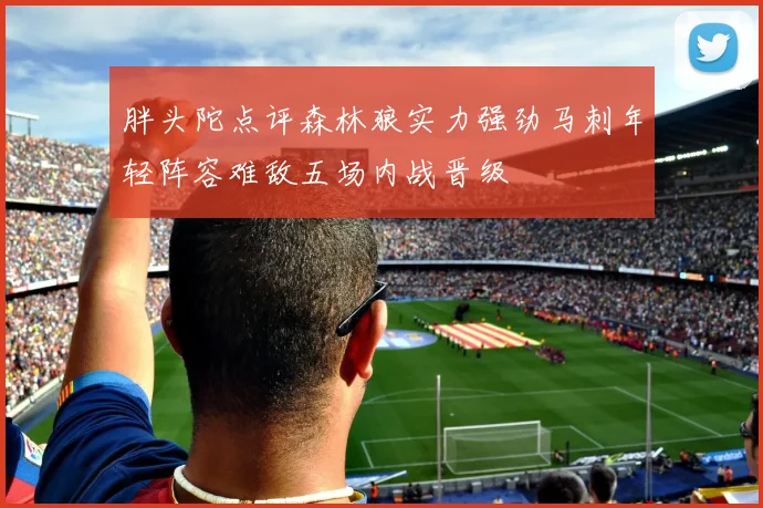 胖头陀点评森林狼实力强劲马刺年轻阵容难敌五场内战晋级